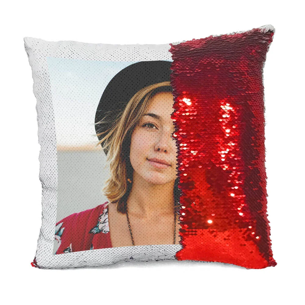 Custom Flip Sequin Pillow