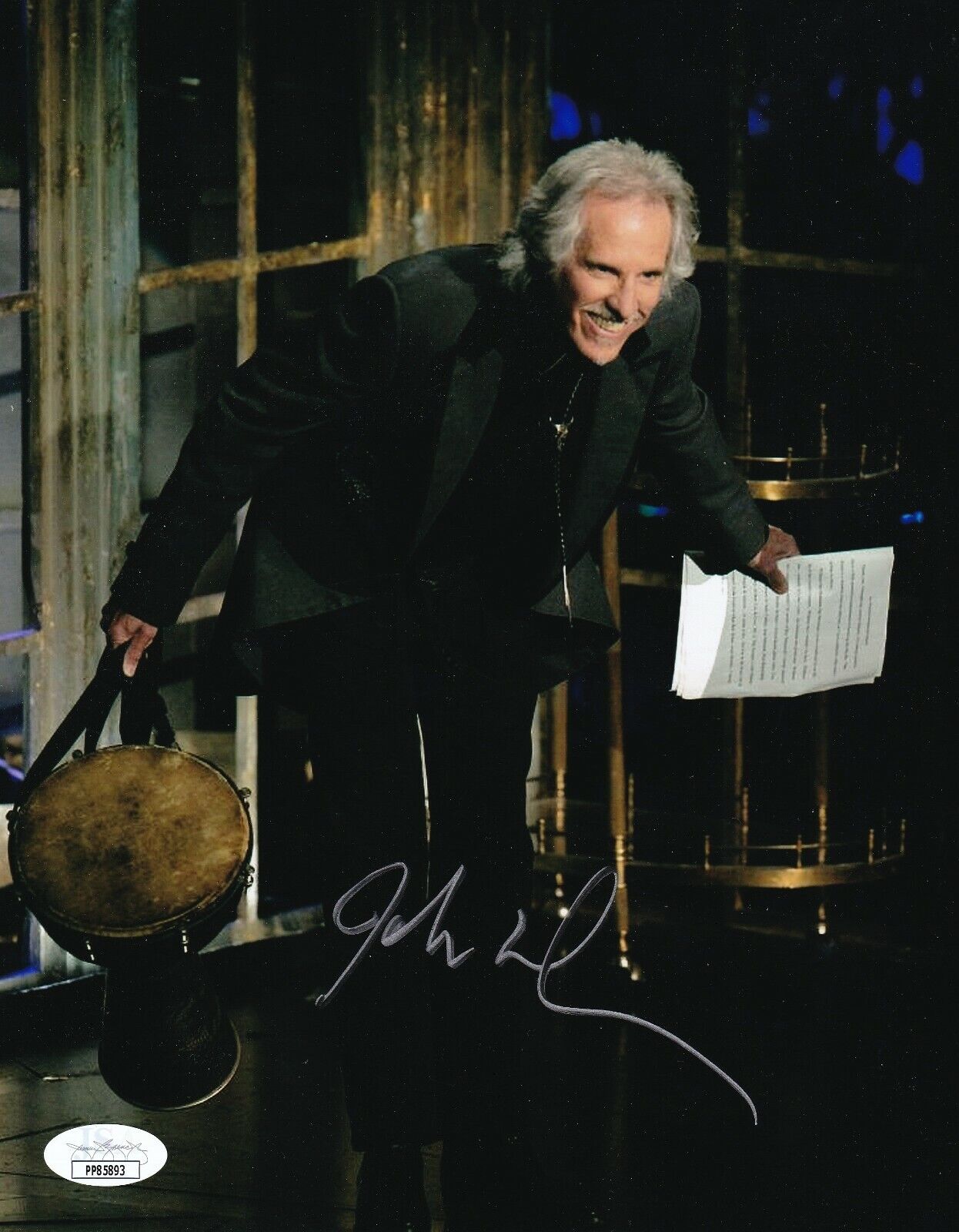 John Densmore drummer The Doors REAL hand SIGNED Photo Poster painting #3 JSA COA Autographed