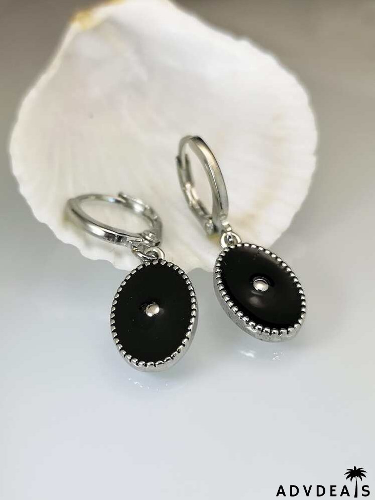 Geometric Drop Earrings