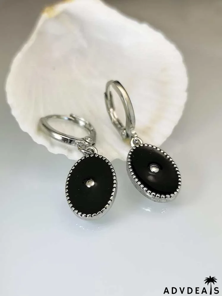 Geometric Drop Earrings