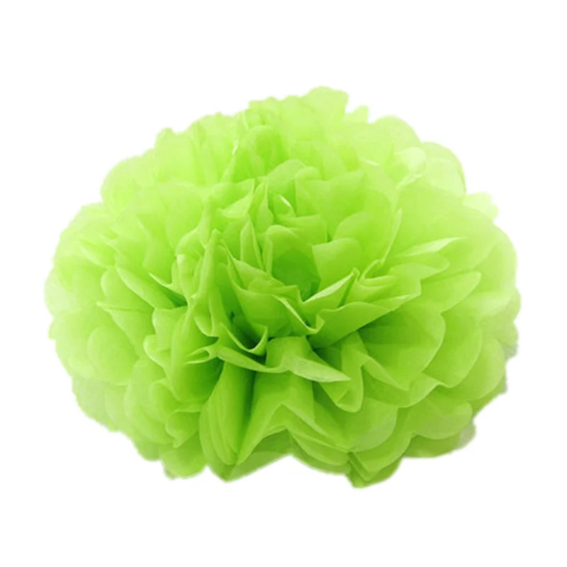 5pcs Tissue Paper Pompoms Wedding Decorative Paper Flowers Ball Baby Shower Birthday Party Decoration paper pom poms