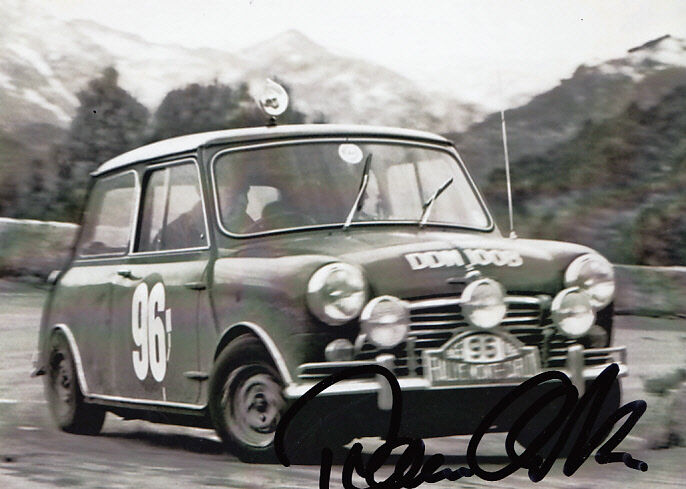 Rauno Aaltonen Hand Signed Mini Cooper Photo Poster painting 7x5 1.