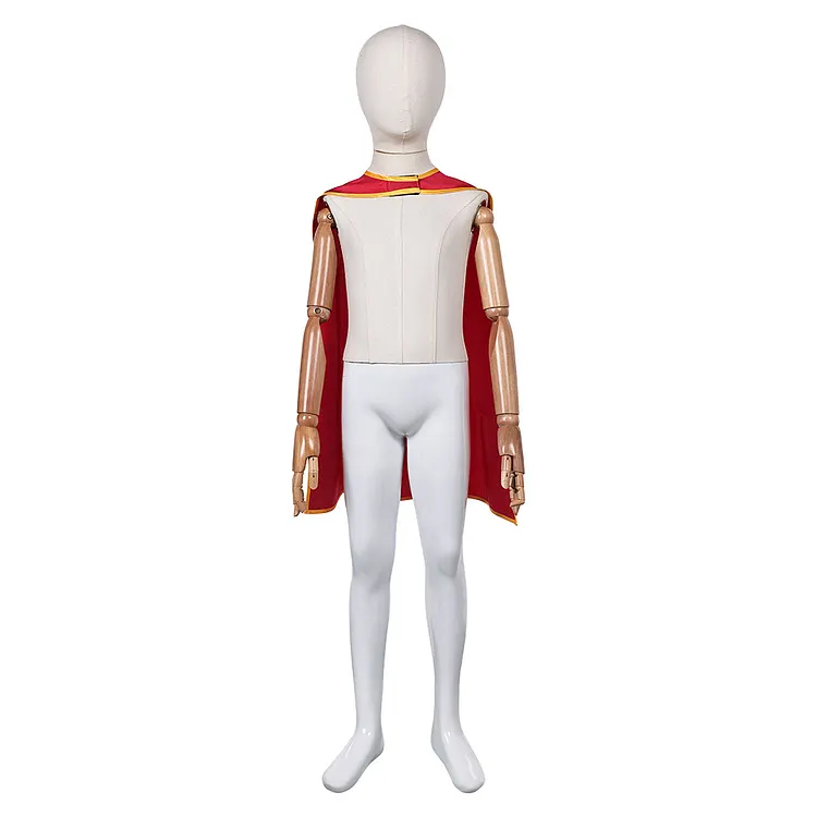 Kids Children Po Red Cloak Cosplay Costume Halloween Carnival Suit