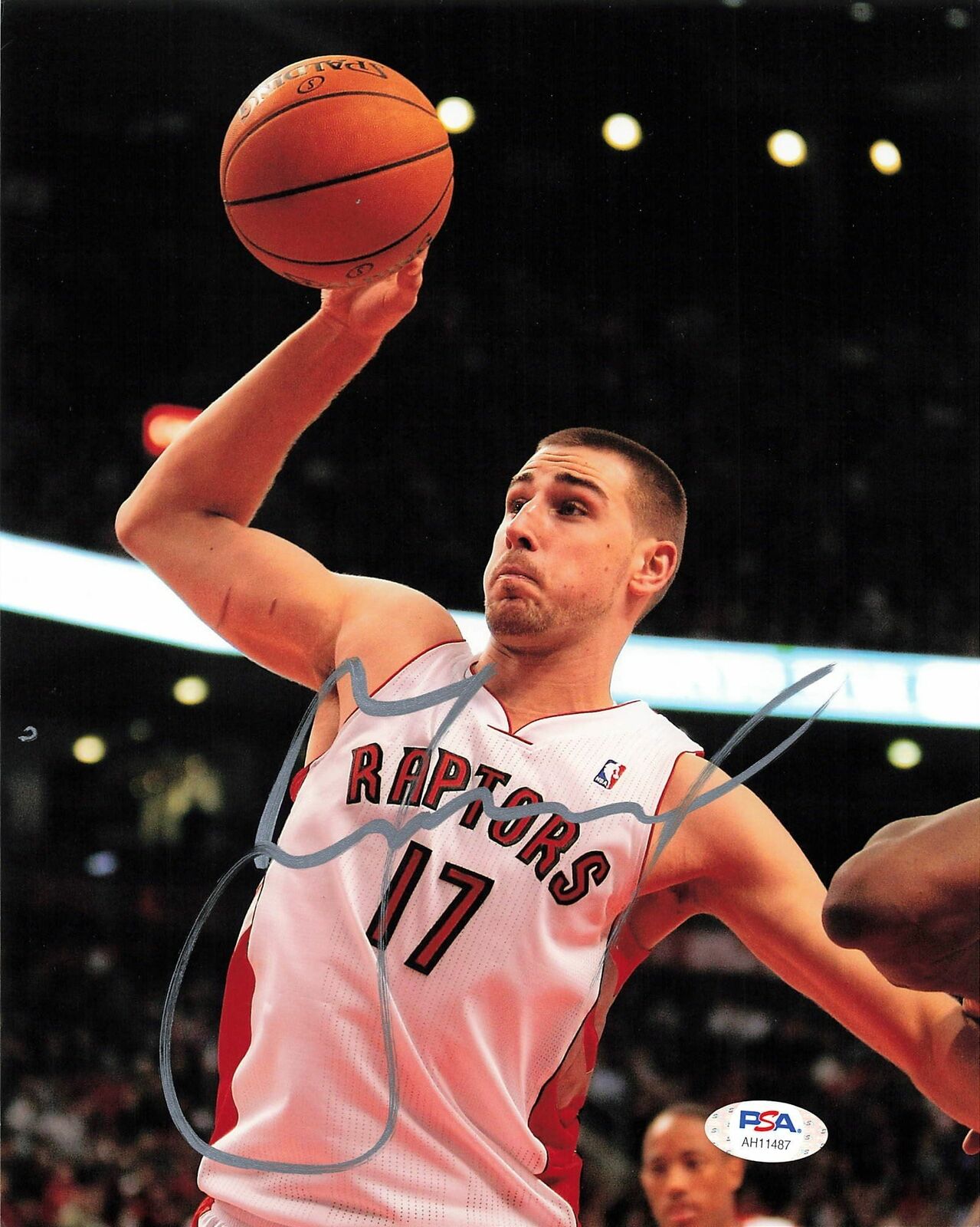 Jonas Valanciunas signed 8x10 Photo Poster painting PSA/DNA Toronto Raptors Autographed