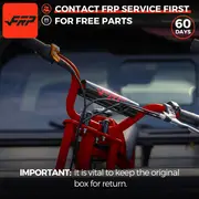 frp db003 50cc 2 冲程迷你越野车迷你自行车汽油动力越野车越野车迷你自行车汽油摩托车 165 磅最高时速 20 英里/小时详情 2