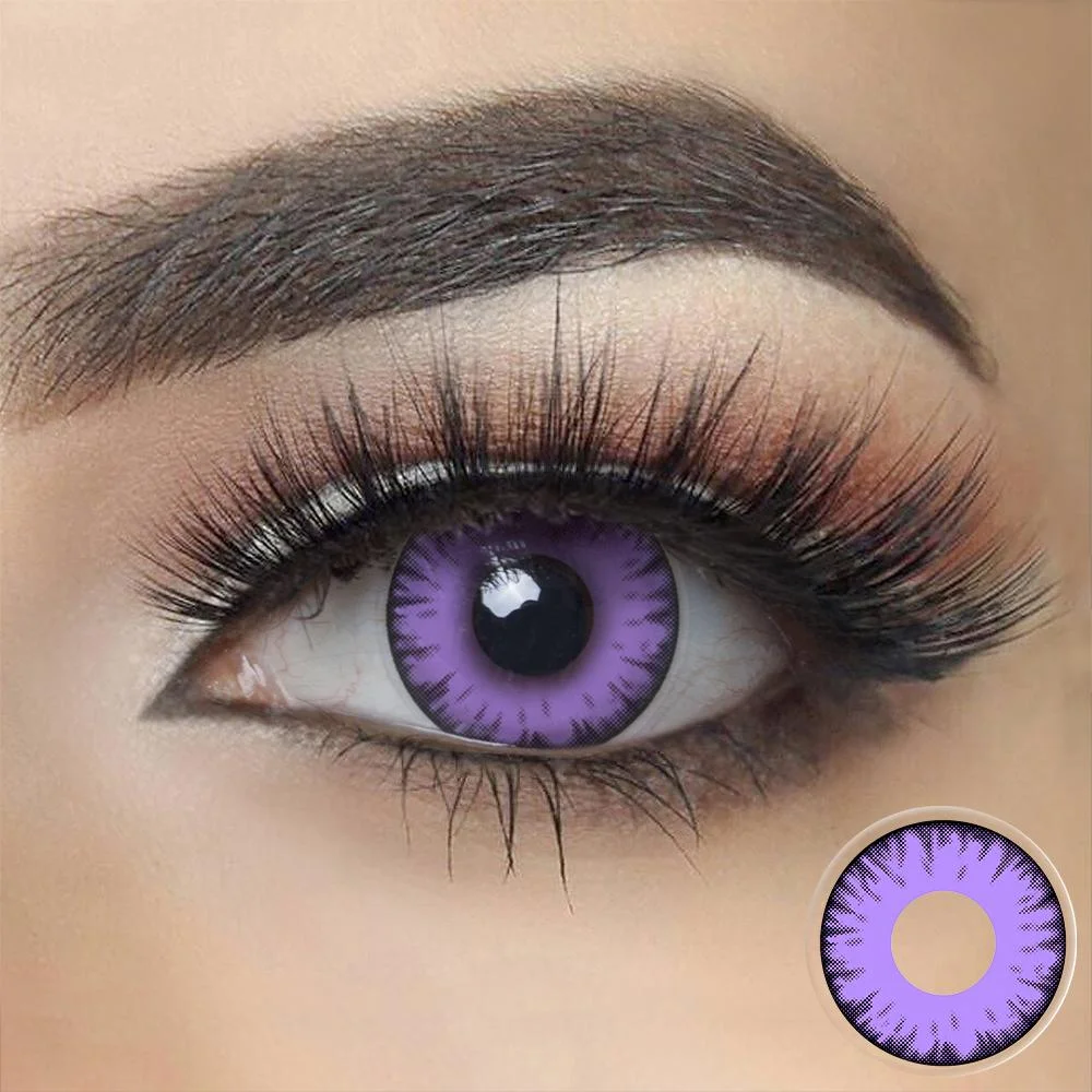 Twilight Purple Vampire Halloween Contacts