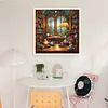 Study-11CT Stamped Cross Stitch 45*45cm/17.72*17.72in tapestrymarket