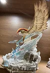 Pidgeot Blizzard Scene - Pokemon Resin Statue - Monster Studios