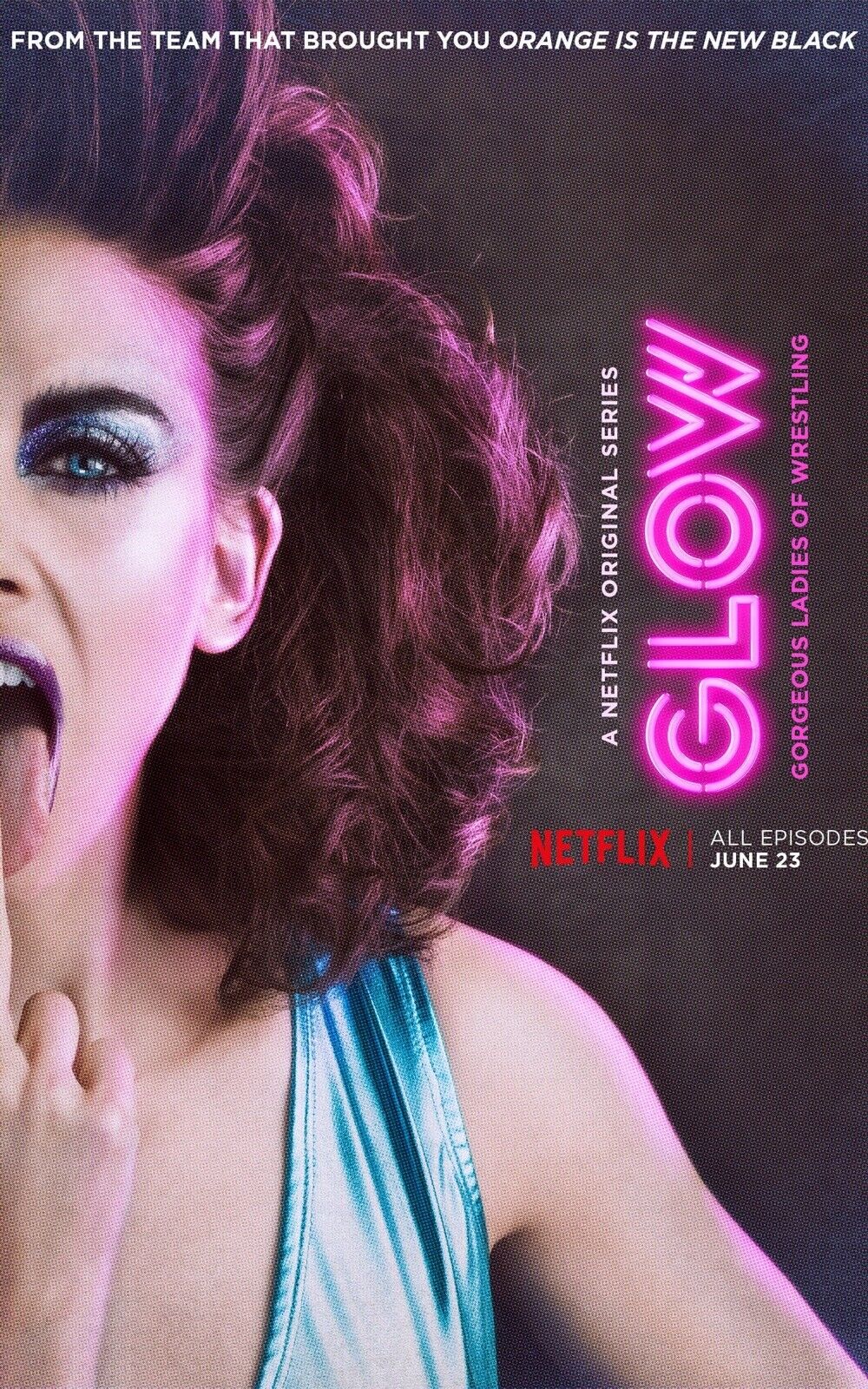 NETFLIX GLOW POSTER 12”x18 Collectible Photo Poster painting Print : Betty Gilpin Alison Brie