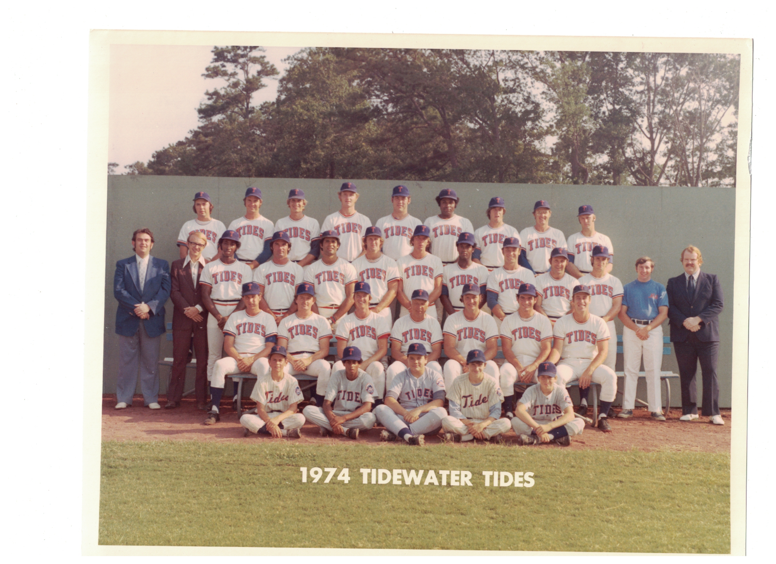 1974 Tidewater Tides Baseball 8x10 Team Photo Poster painting RH3