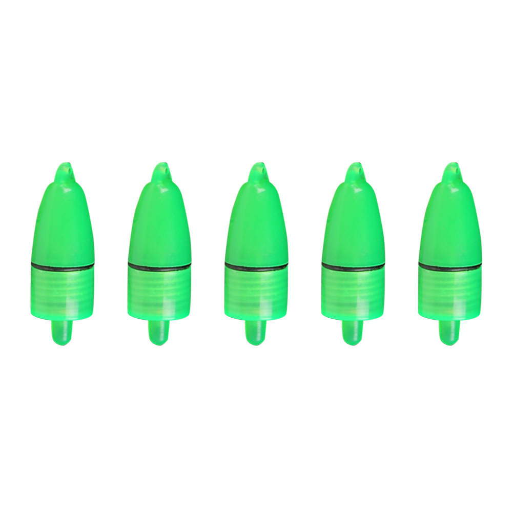 

5pcs Fishing Bells Night Luminous Fishing Rod Tip Bite Alarm LED Light Ring, 501 Original