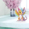 Diamond Painting Acrylic Multi-Color Dragon Ornament Kids Gift