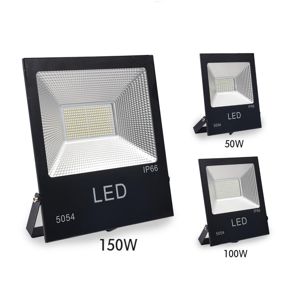 Led Reflector 50w 100w 150w Flood light Outdoor Led Light Waterproof IP66 Aluminum Led Floodlight Wall Lamp