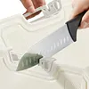 Stainless Steel Cutting Board Double Sided Chopping Block for Meat Vegetables