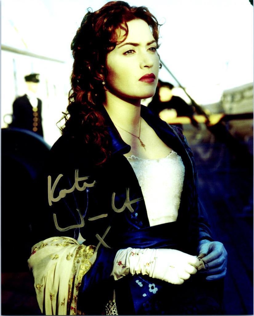 Kate Winslet 8x10 Signed Autographed Photo Poster painting Picture with COA