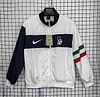 1994 Italy White Full Zipper Jacket Windbreaker