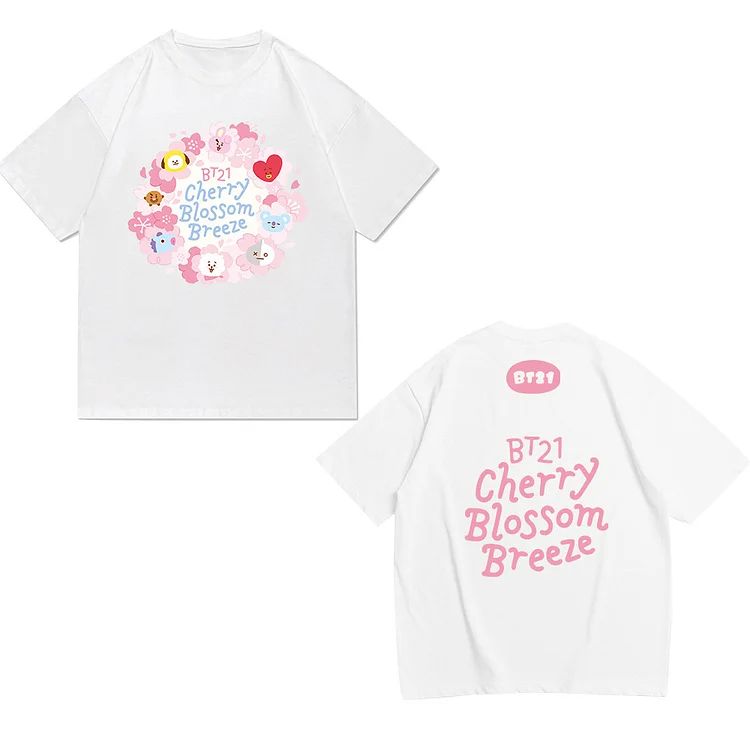 BT21 Cherry Blossom Breeze T-shirt