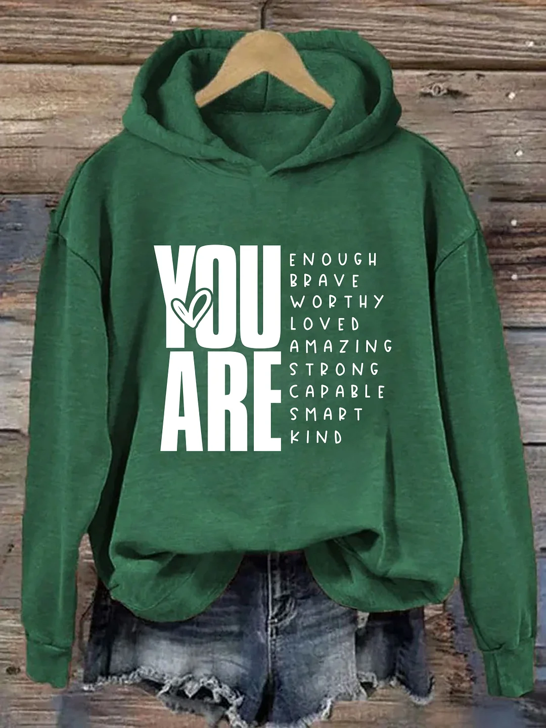 You Are Enough Hoodie