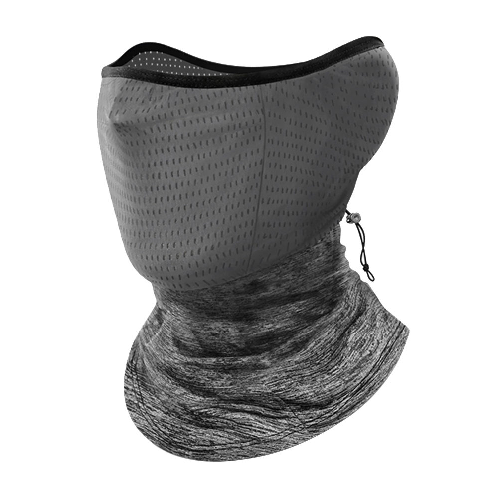 

Outdoor Cycling Scarf Breathable Sports Mask Neck Gaiters Sunscreen Bandana, Light grey, 501 Original