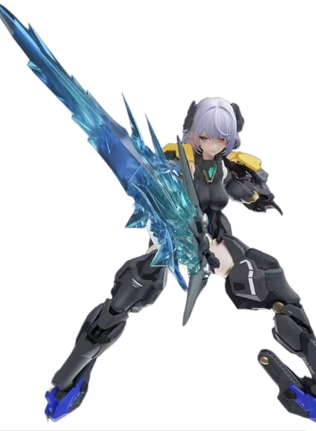 「予約」開天機創 1/12 機甲 美少女 ブラックスワン アリシア 可動 プラモデル
