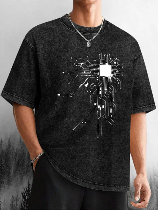 【NONCODE】Onen Printed T-Shirt I19C-BTK0676-BTE014N_14_m.jpg