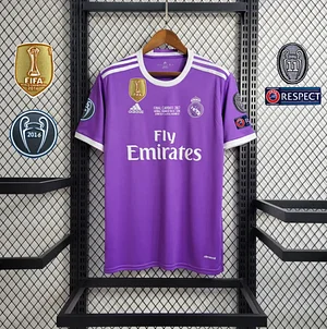 2016/2017 Retro Real Madrid Away Football Shirt 1:1 Thai Quality
