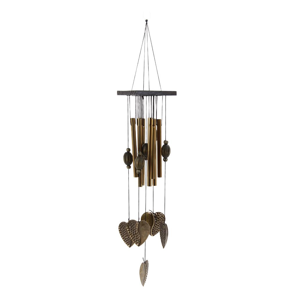 

Love Heart 8 Tubes Outdoor Living Yard Garden Decor Wind Chimes, 501 Original