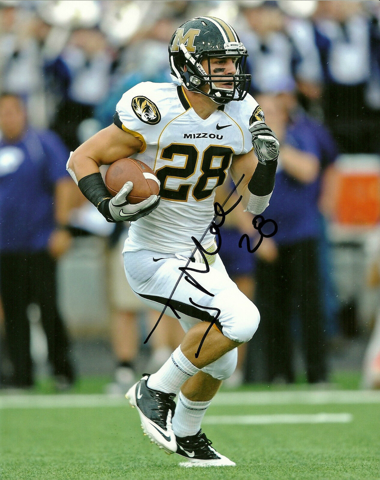 TJ T.J. MOE HAND SIGNED MISSOURI TIGERS 8X10 Photo Poster painting W/COA MIZZOU