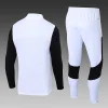 2023/2024 Juventus Half-Pull Training Suit White Football Shirt 1:1 Thai Quality Set
