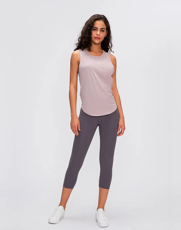 women's training vests dark pink