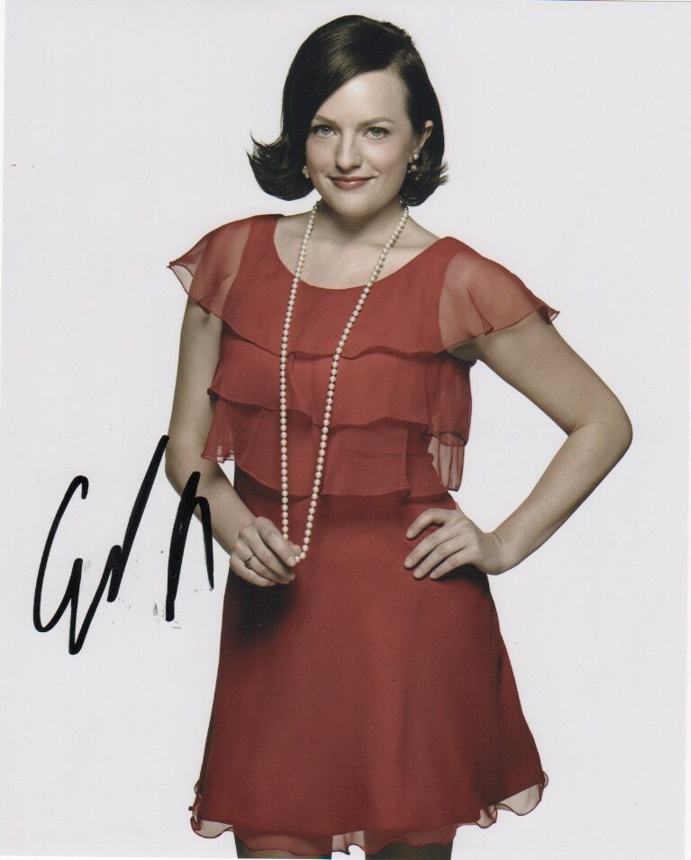 Elisabeth Moss Autographed Signed 8x10 Photo Poster painting COA #6