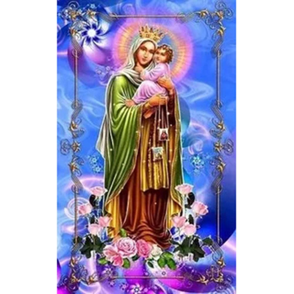 

30*40CM - Round Drill Diamond Painting - Easter Religion, 501 Original