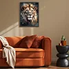 (Stamped/Counted) Watercolor Lion-11CT/14CT Cross Stitch 40*53cm
