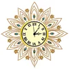 DIY Diamond Painting Special Shaped Art Clock Kits(Flower)