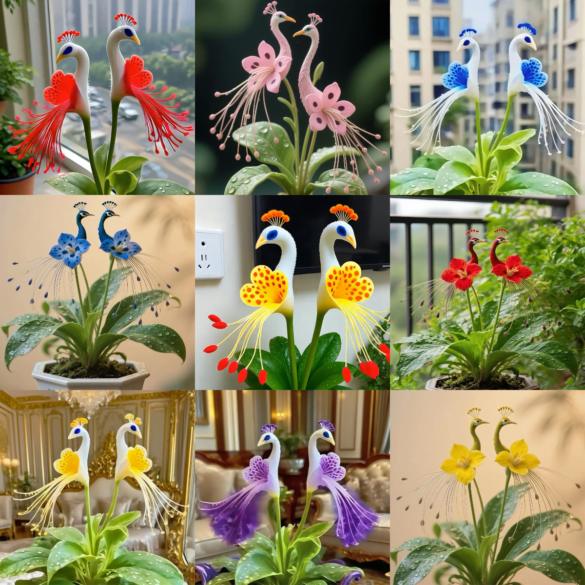 Peacock Bloom Orchid