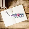 3Pcs Special Shape Flowers Diamond Painting Bookmark Making Kit for Book Lovers