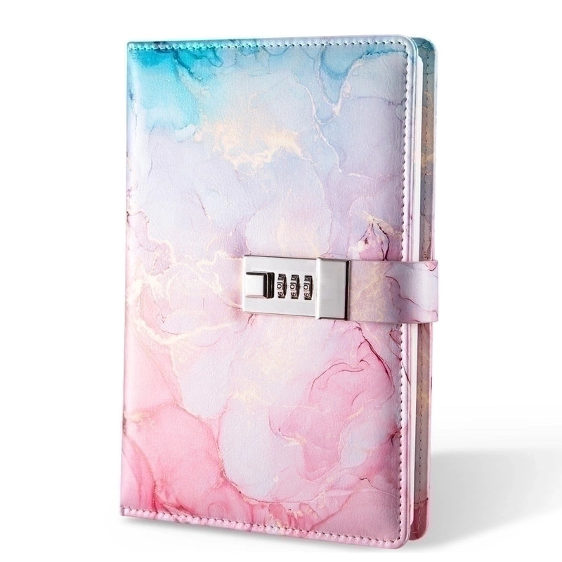 Fashion Creative A5 Password-protected Journal Book Student Notepad Stationery Notebook