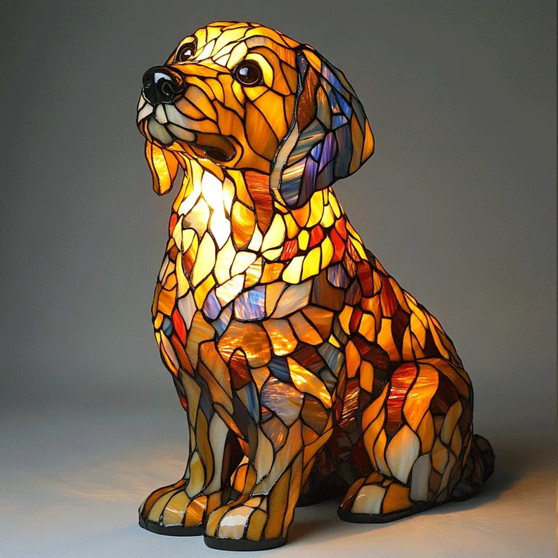 Schnauzer Lamp