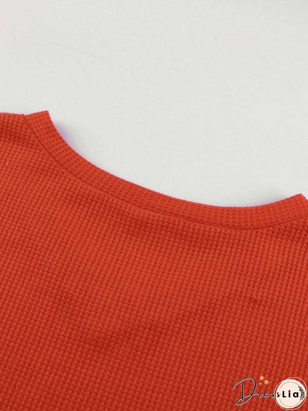 Leopard Stripe V Neck Lantern Sleeve Top with Colorblock Detail