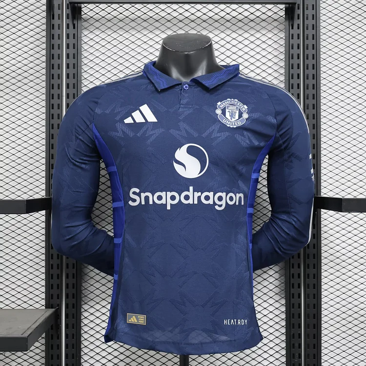 2024/25 Manchester United Away Long Sleeve Shirt - Player Version