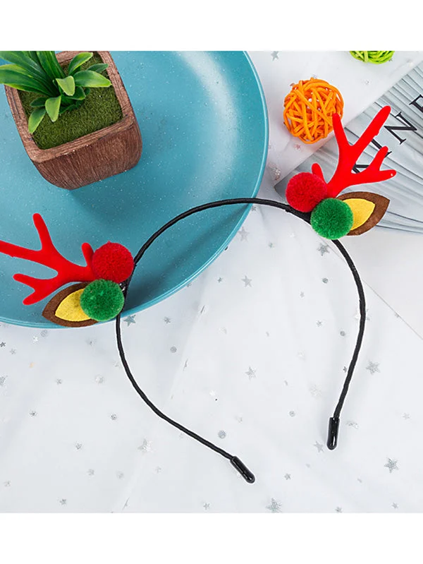 Christmas Reindeer Antler Headband-elleschic