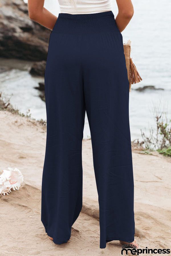 Fresh Air Pocketed Smocked Pants