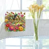 (US Only)Garden House 2D Flat DIY Diamond Art Pendant Home Wall Decoration Crafts