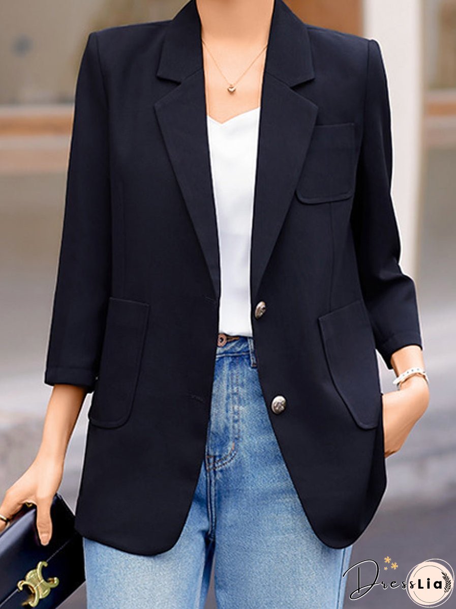 Professional Casual Simple And Tempting Commuter Blazer