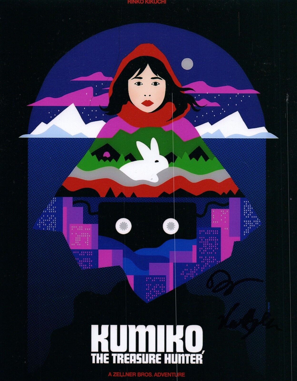 David & Nathan Zellner Signed Autograph 8x10 Photo Poster painting Kumiko, the Treasure Hunter