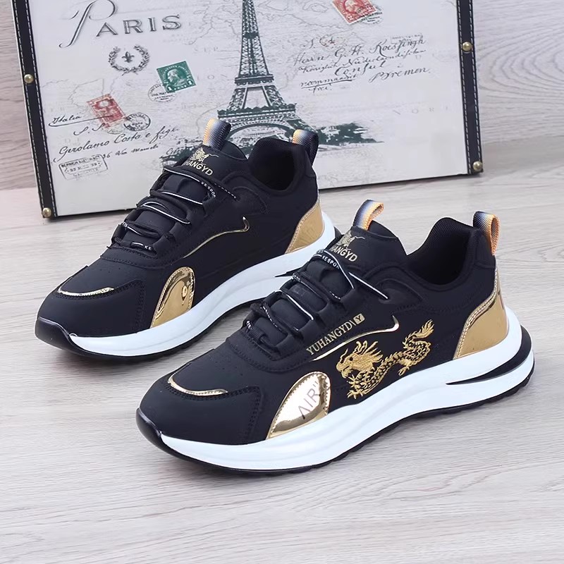 Cowhide Embroidered Sneakers DANRRIO.COM DANRRIO
