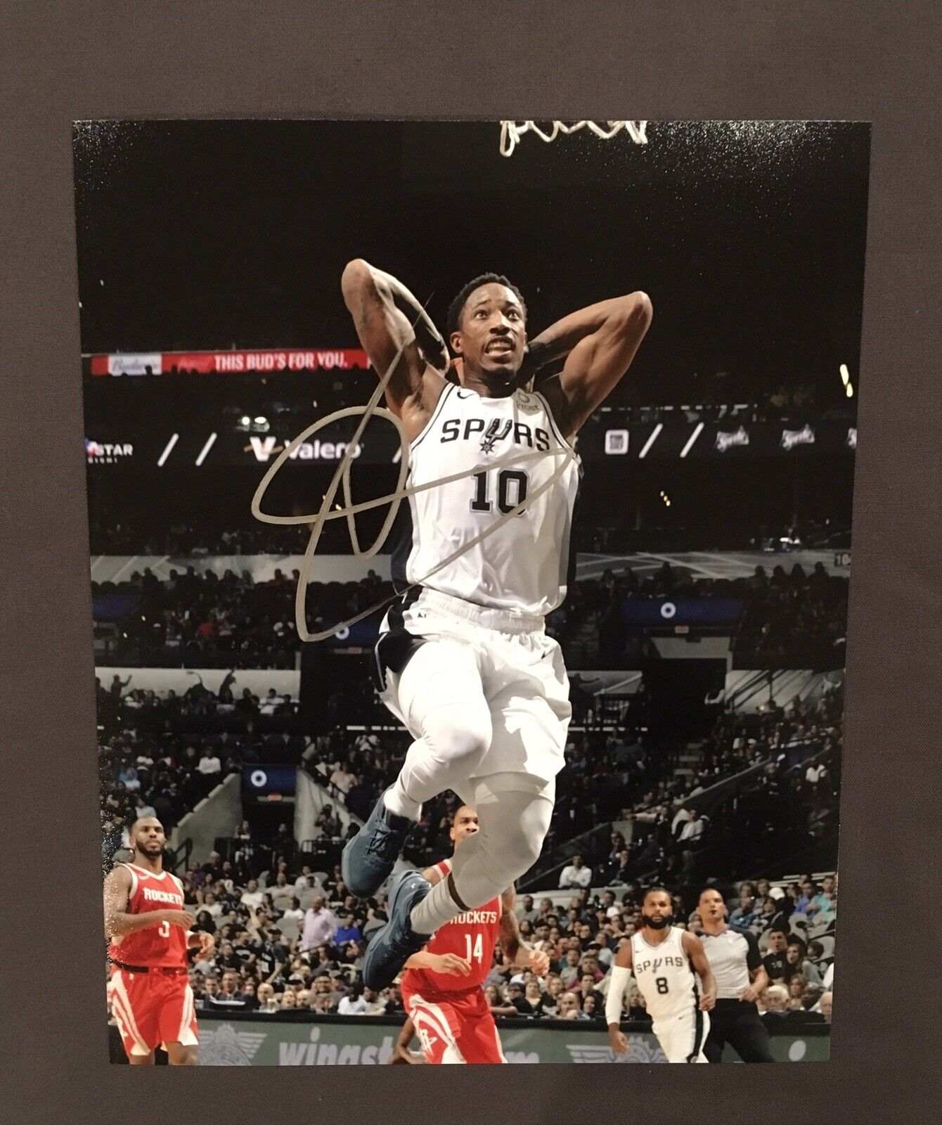 EXACT PROOF! DEMAR DEROZAN Signed Autographed 8x10 Photo Poster painting SAN ANTONIO SPURS