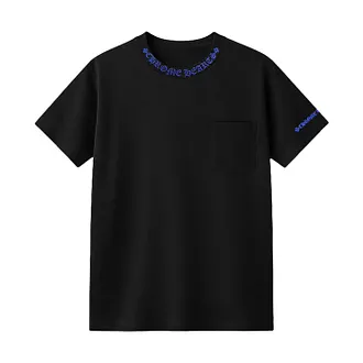 クロムハーツ ネックロゴ ドジャースブルー 新品‼️ M Chrome Hearts Tシャツ黒&白 H0165