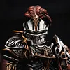 Crimson Templar Statue Desktop Decoration Crafts Collectible