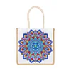 Diamond Painting-DIY Linen Shopping Handbag Tote